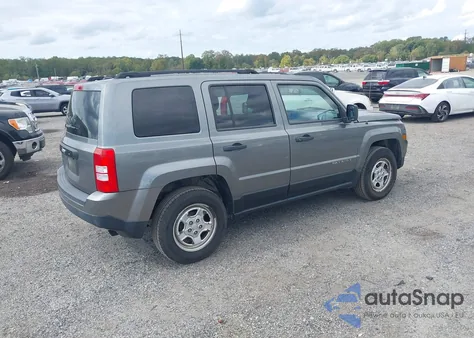 2012 Jeep Patriot Sport из США, поврежденный, VIN 1C4NJPBA0CD579957